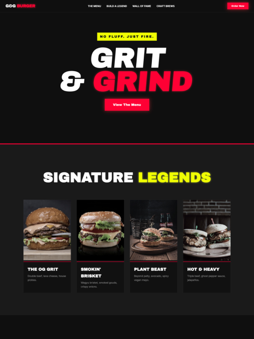 Burger House Template