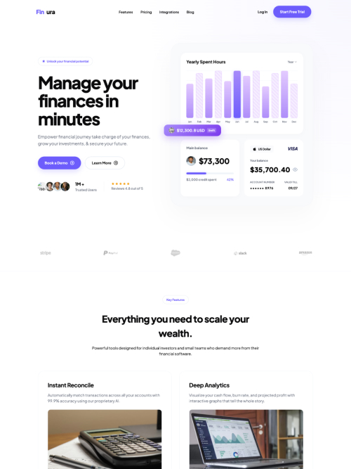 Finura Finance Template